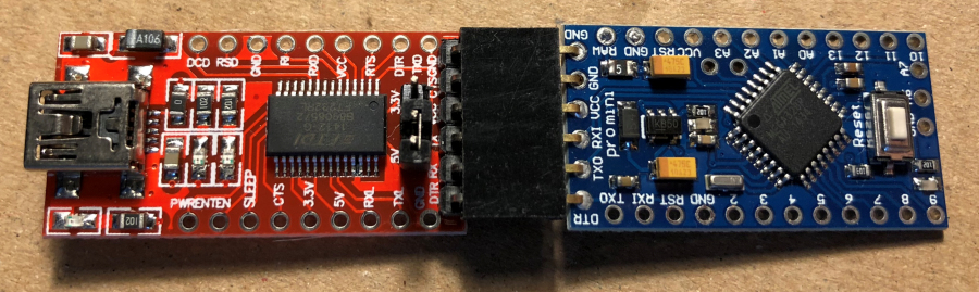 Building the Fibonacci clock with WS2812 colour leds